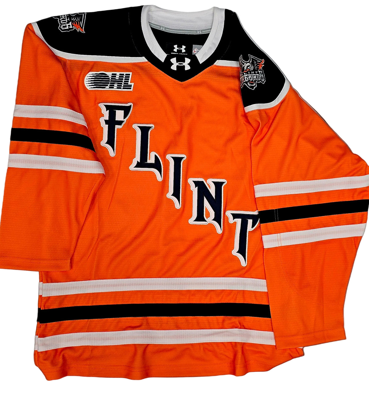 Orange Under Armour Authentic Replica Jersey