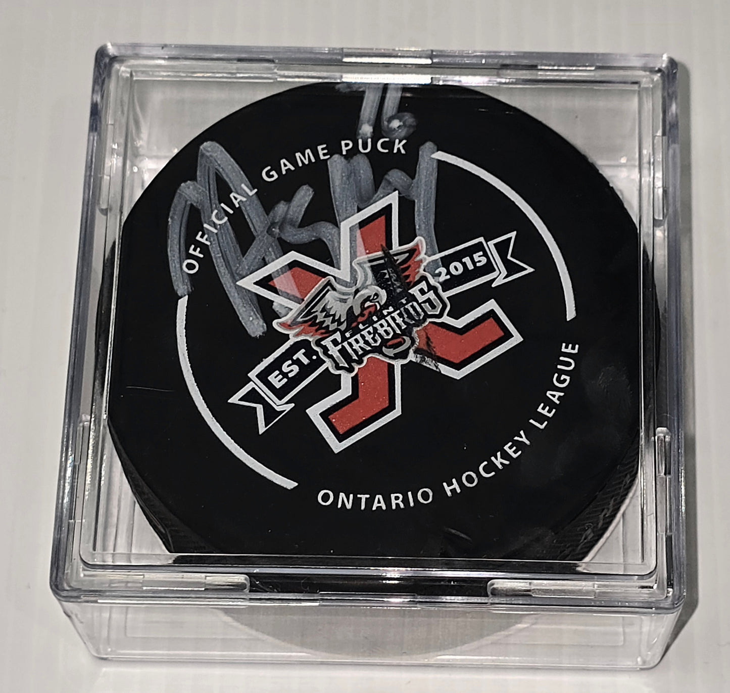 N. Aspinall #76 Goal Puck (2/26/25)