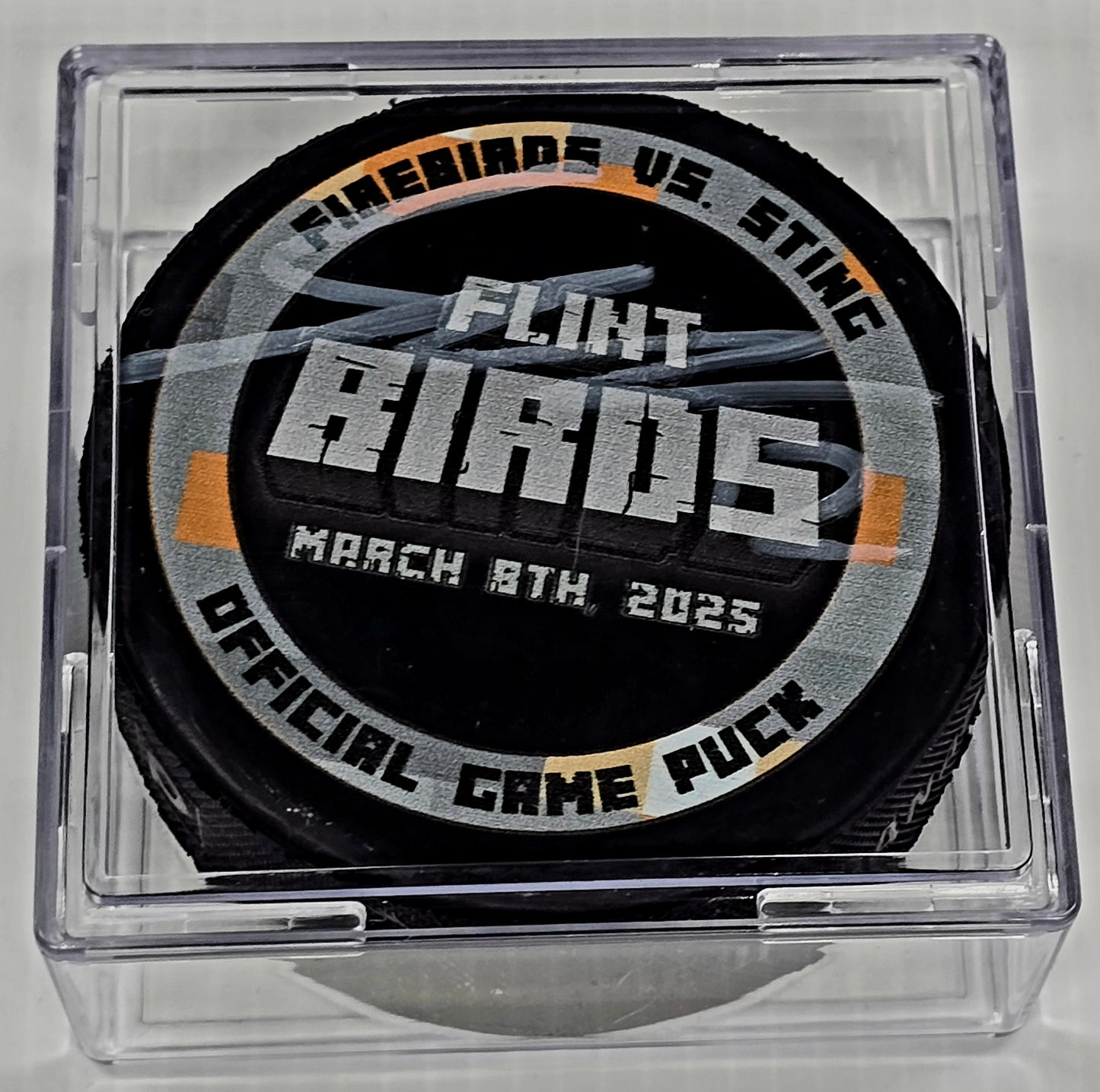 S. McCue #12 Goal Puck (3-8-2025)