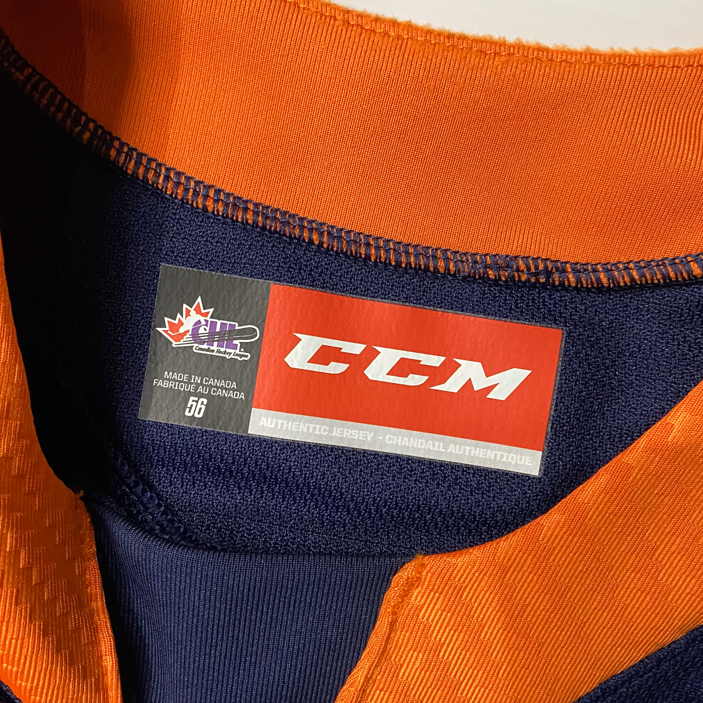 Matthew Jenken #27 Game Worn Authentic Navy Jersey 2023-2024