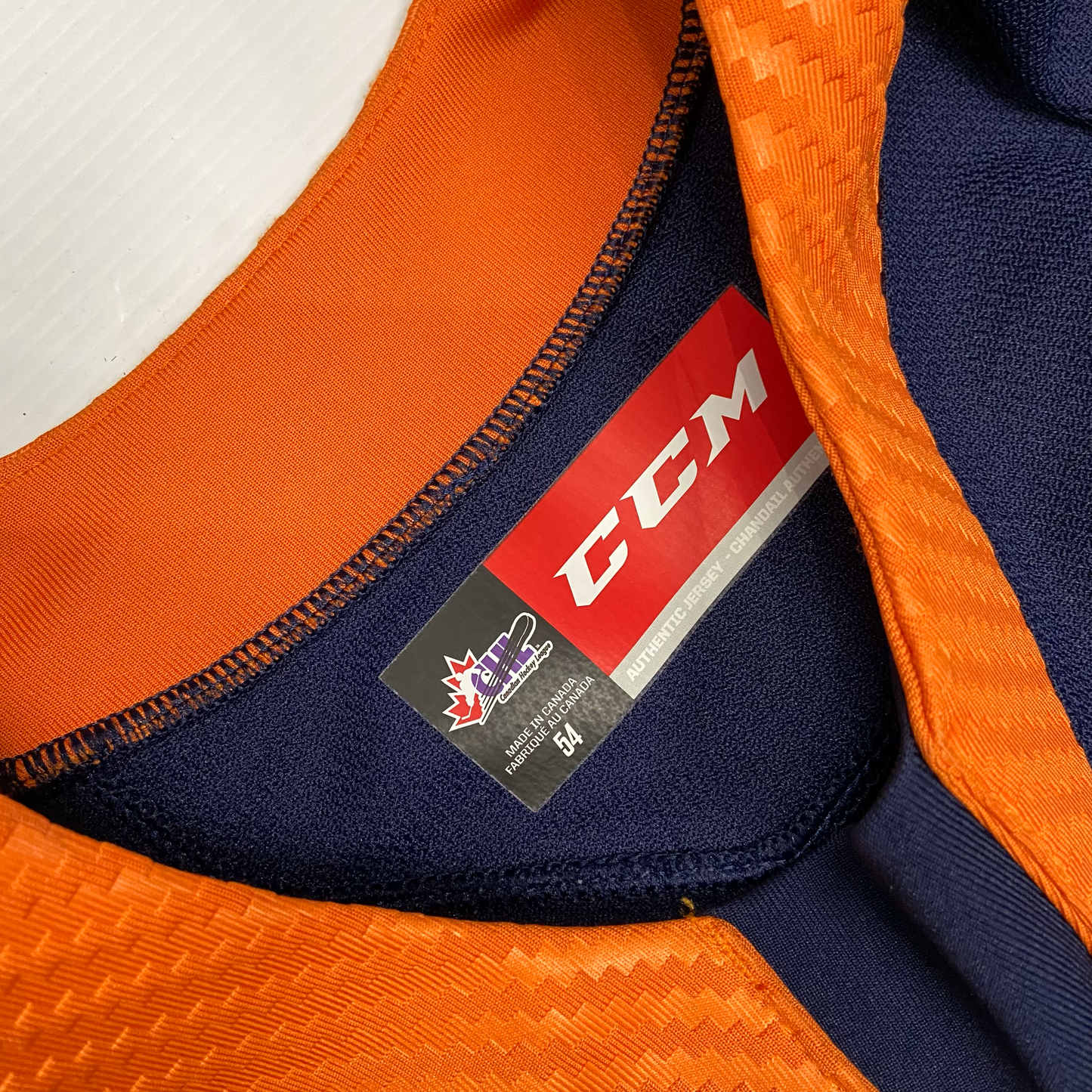 #95 Stojkov Game Worn Blank Authentic Navy Jersey 2023-2024