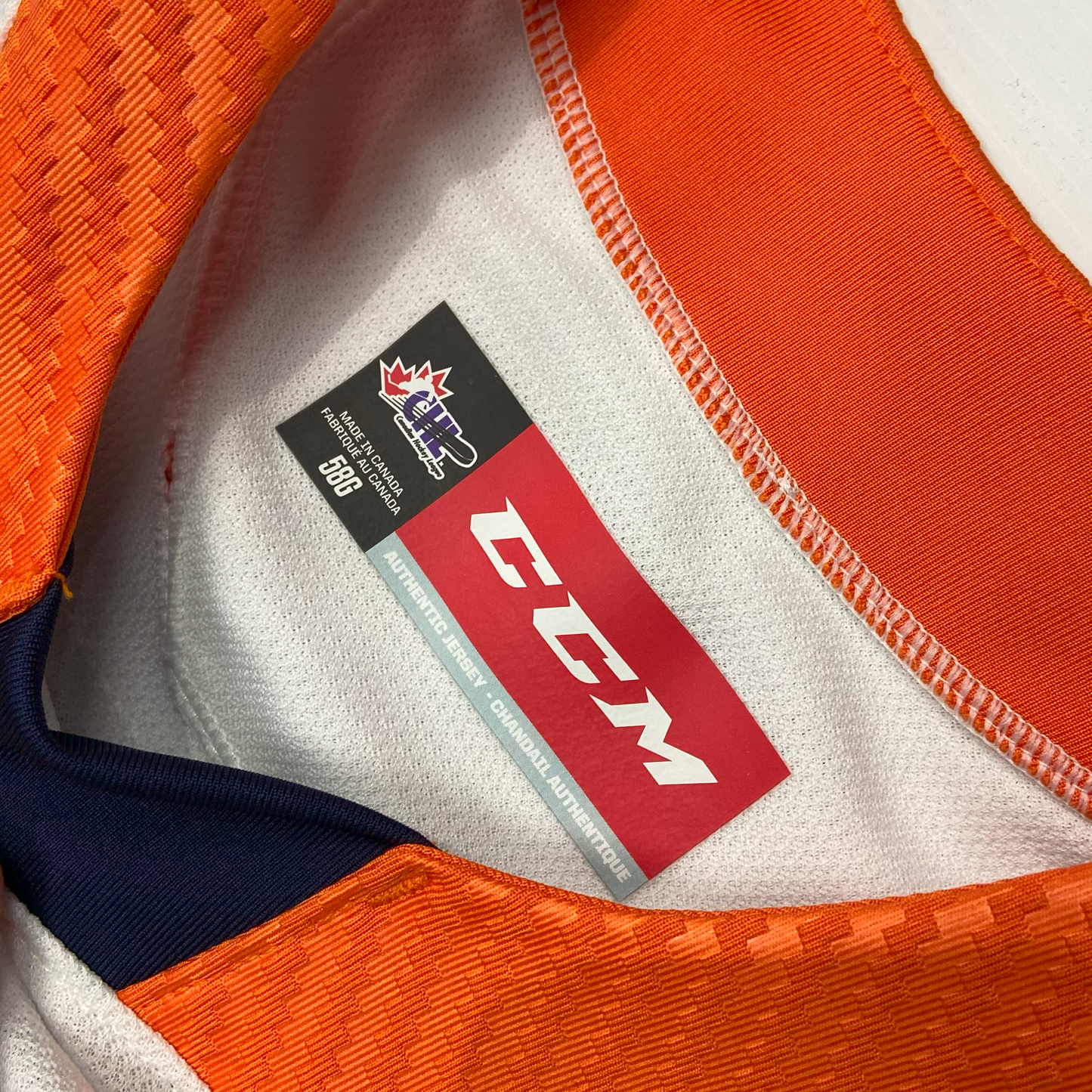 #33 Sutherland Game Worn Authentic White Jersey 2023-2024