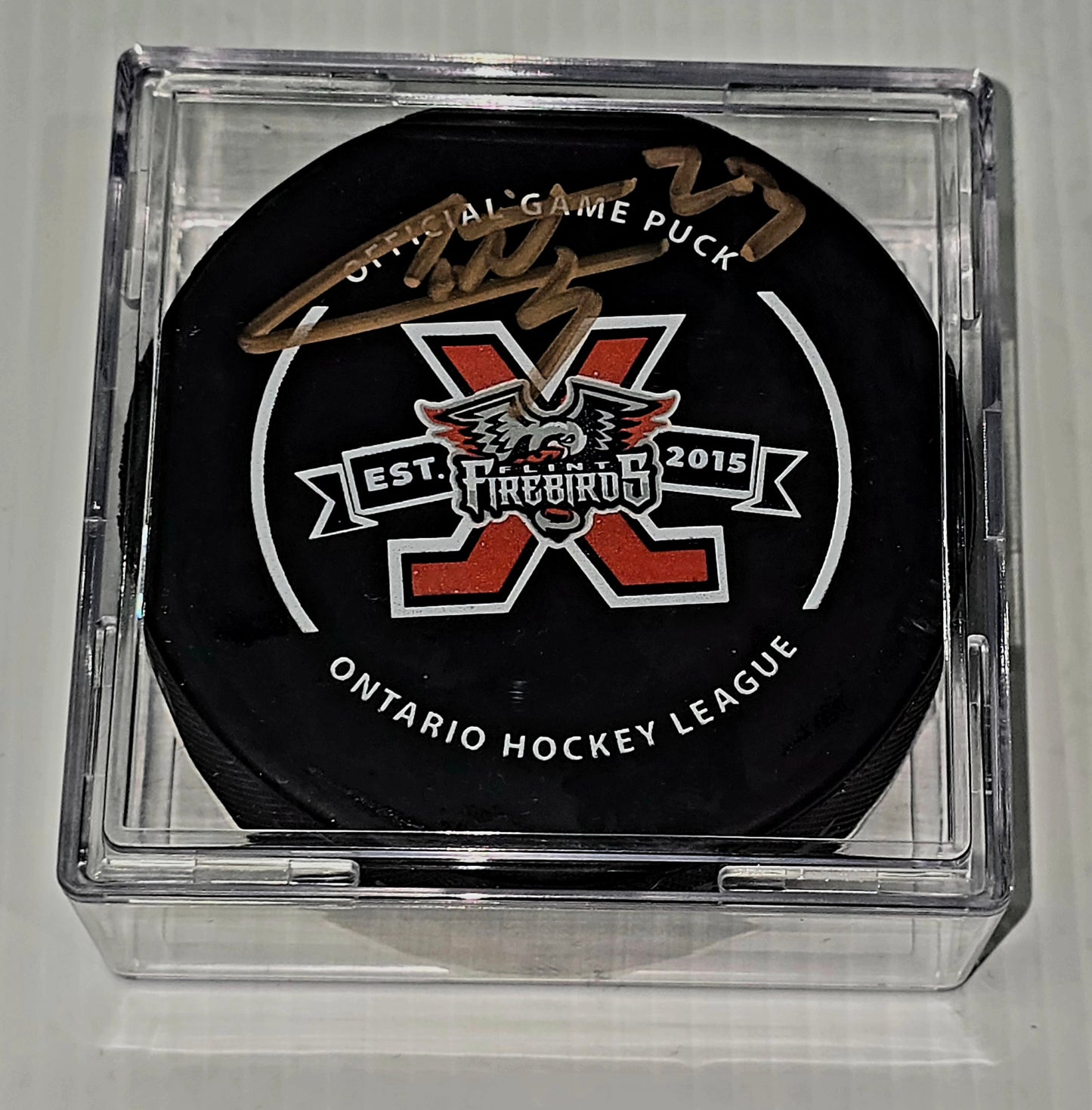 C. Clattenburg #23 Goal Puck (11/27/24)