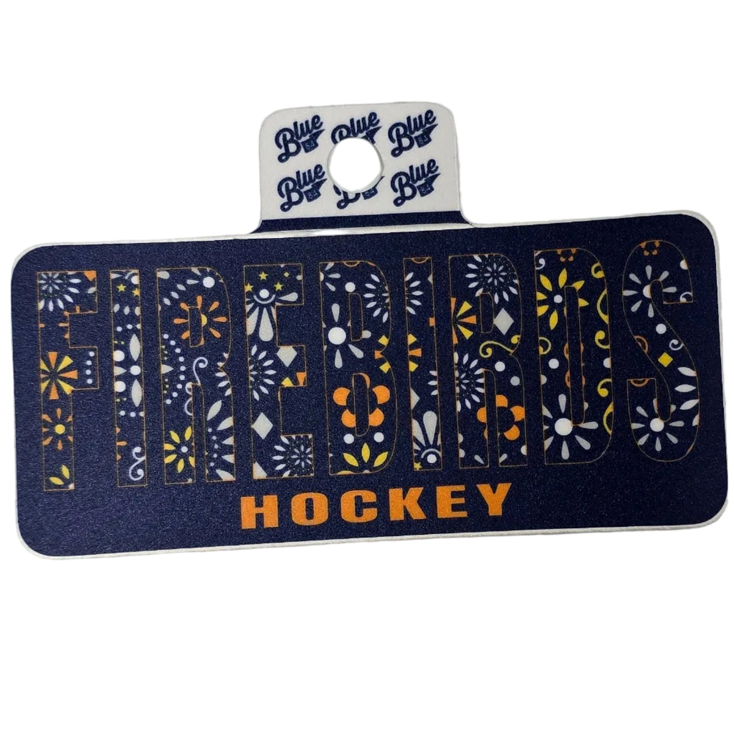 Flower Firebirds Hockey Sticker