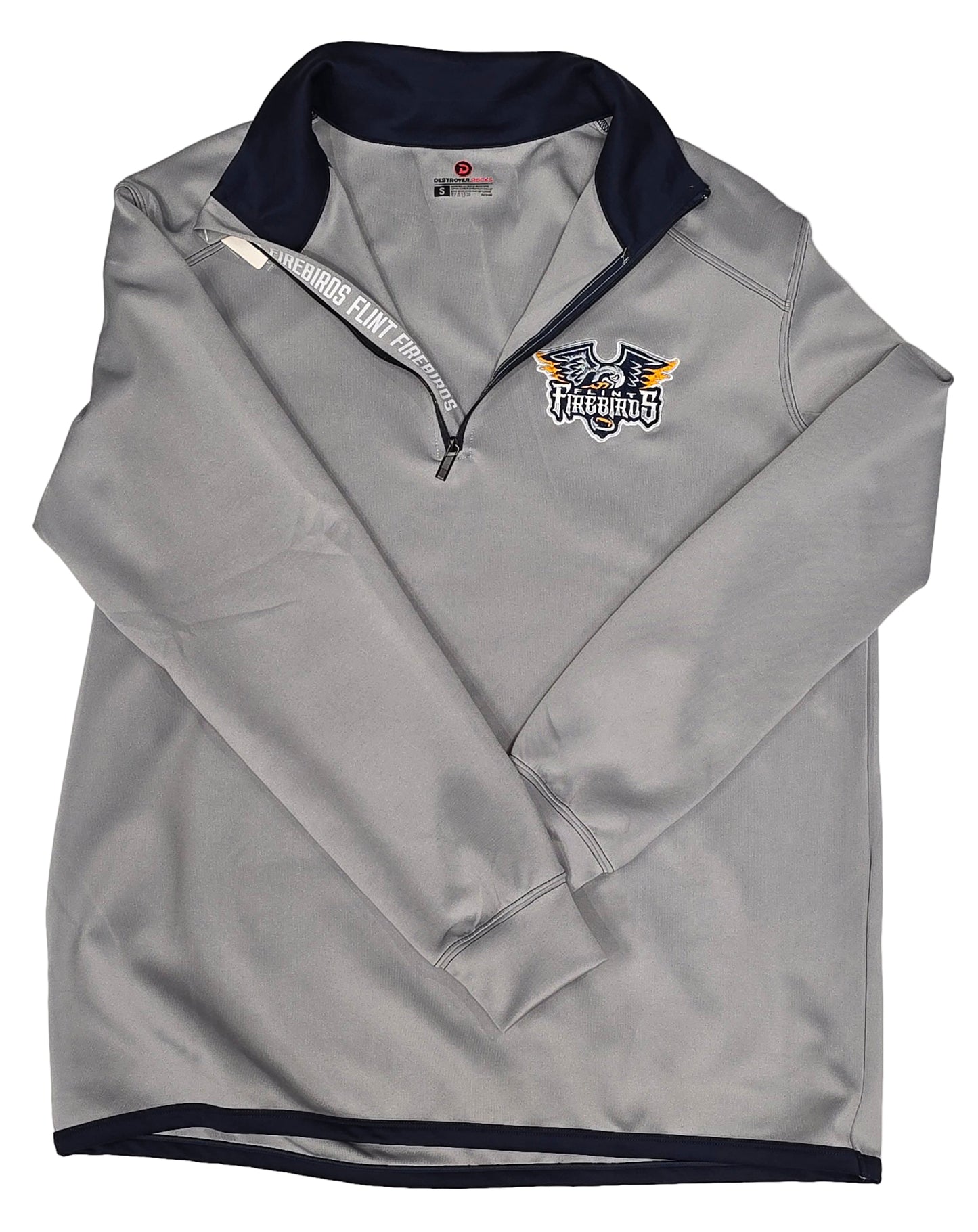 Firebirds Gray 1/4 Zip
