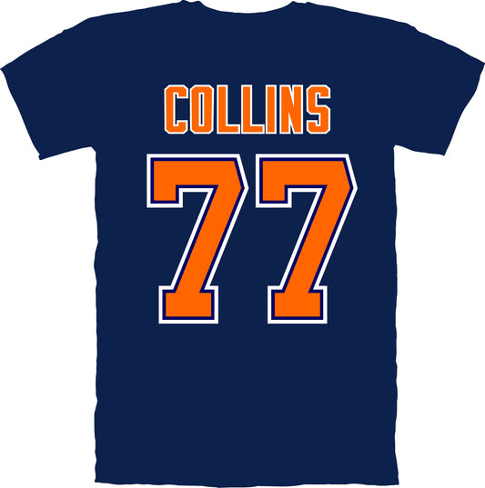 Player Name T-Shirt - Collins #77