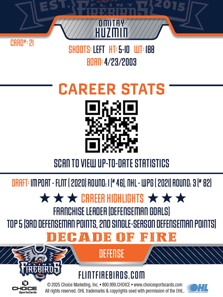 Decade Card D. Kuzmin #21