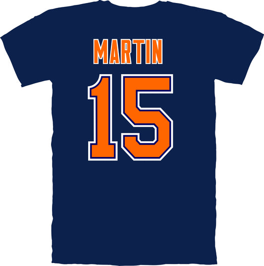 Player Name T-Shirt - Martin #15