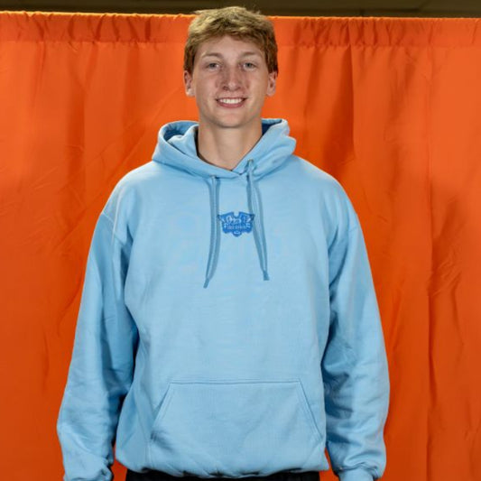 Light Blue Fuel the Fire Hoodie
