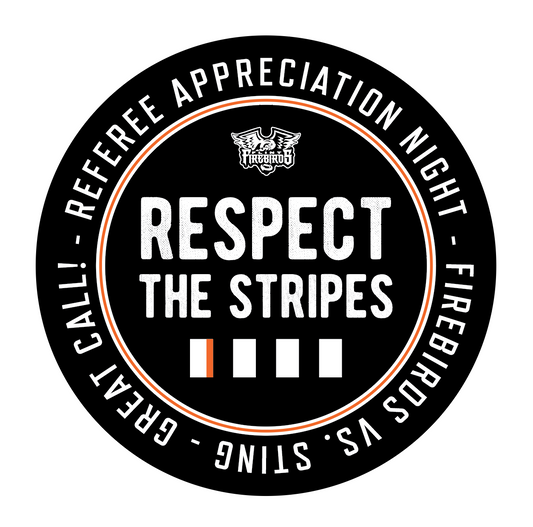 Referee Appreciation Night Puck