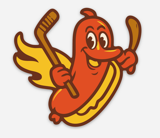 Coneydog Mascot Sticker