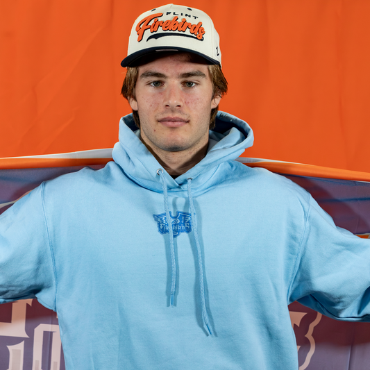 Light Blue Fuel the Fire Hoodie