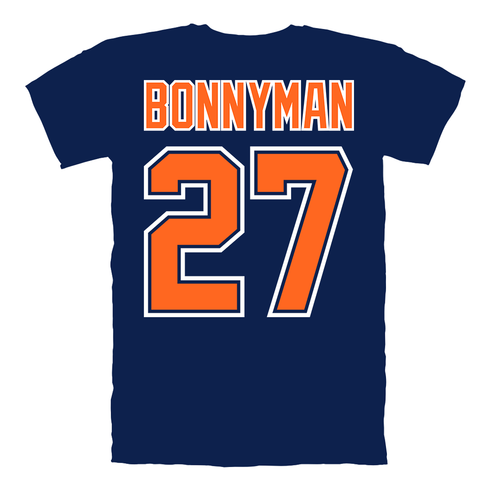 Player Name T-Shirt - Bonnyman #27