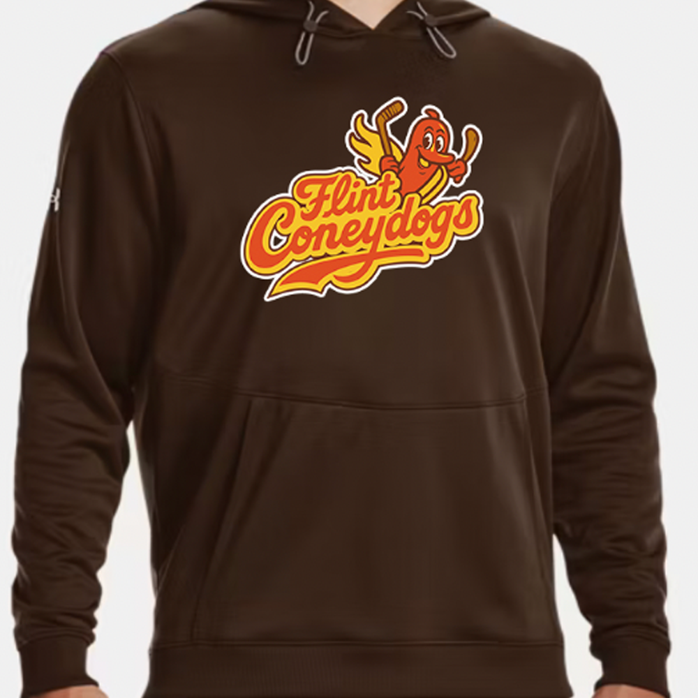 Flint Coneydogs Adult Hoodie