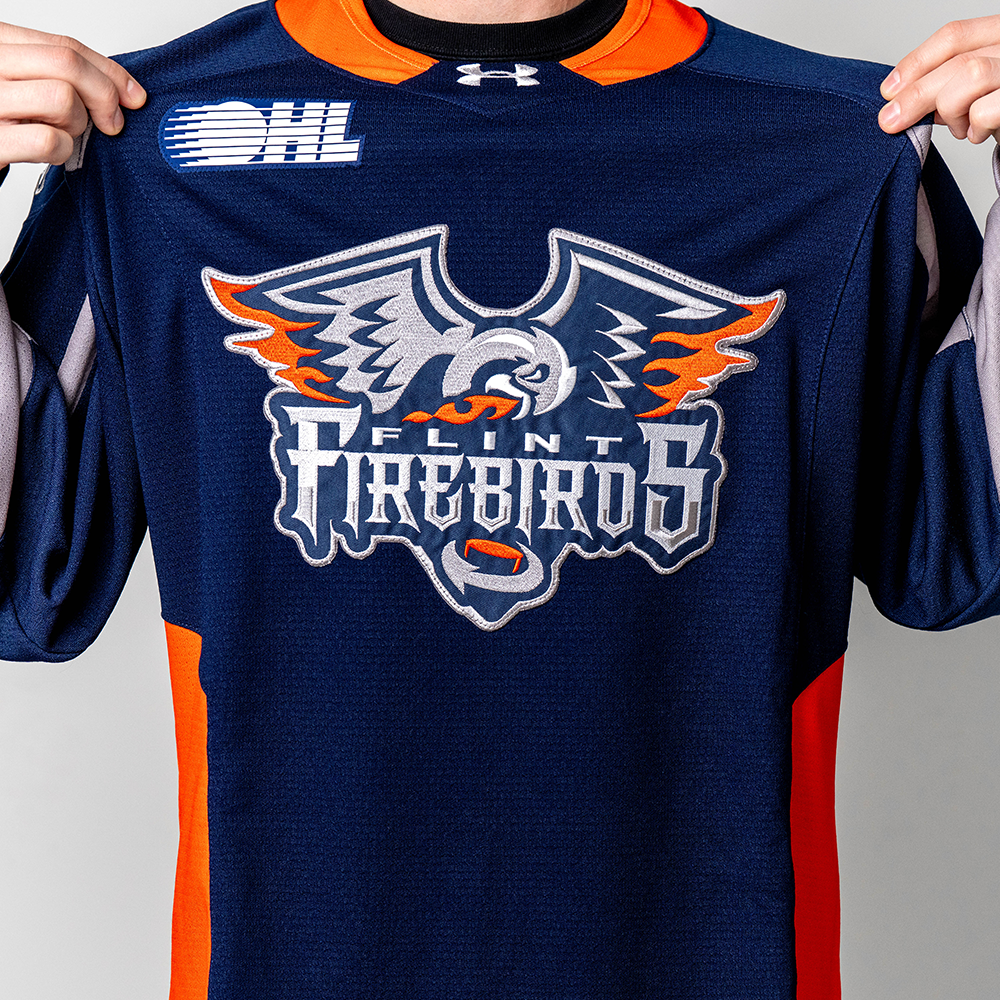 Navy Under Armour Authentic Replica Jersey
