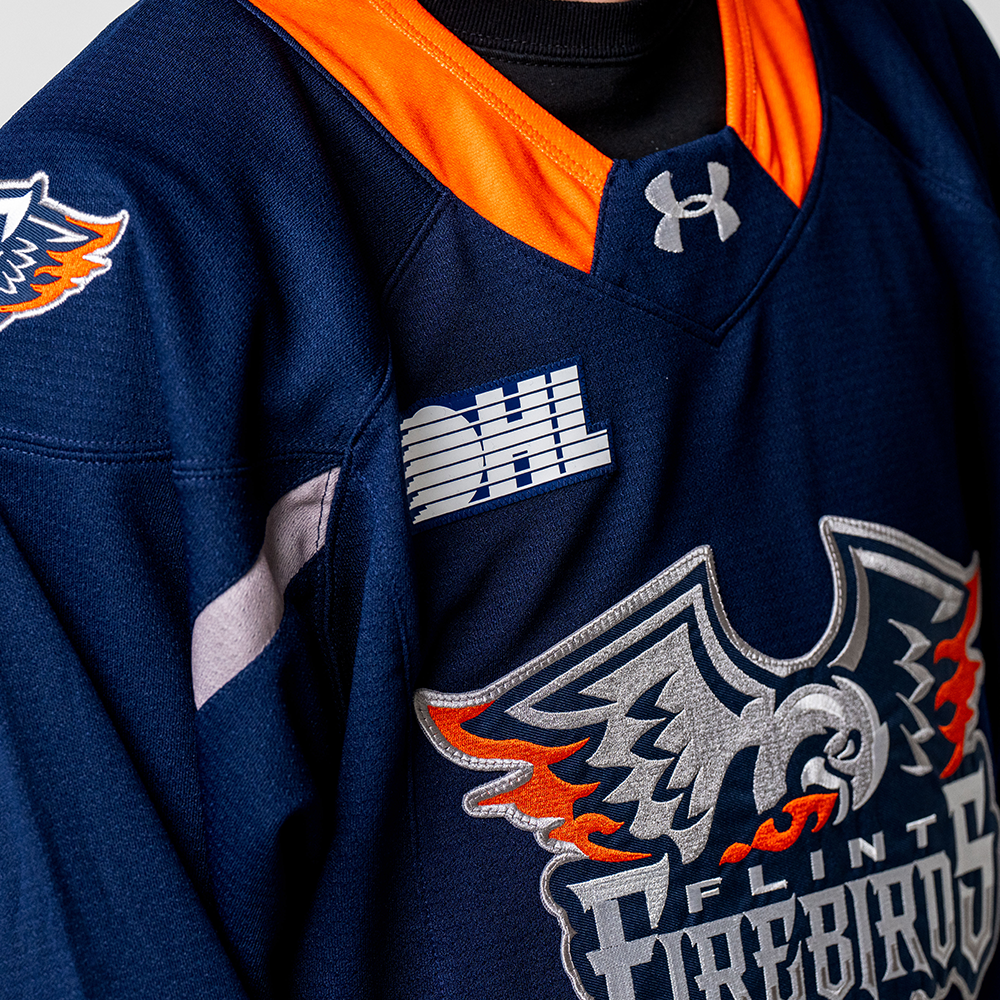 Navy Under Armour Authentic Replica Jersey