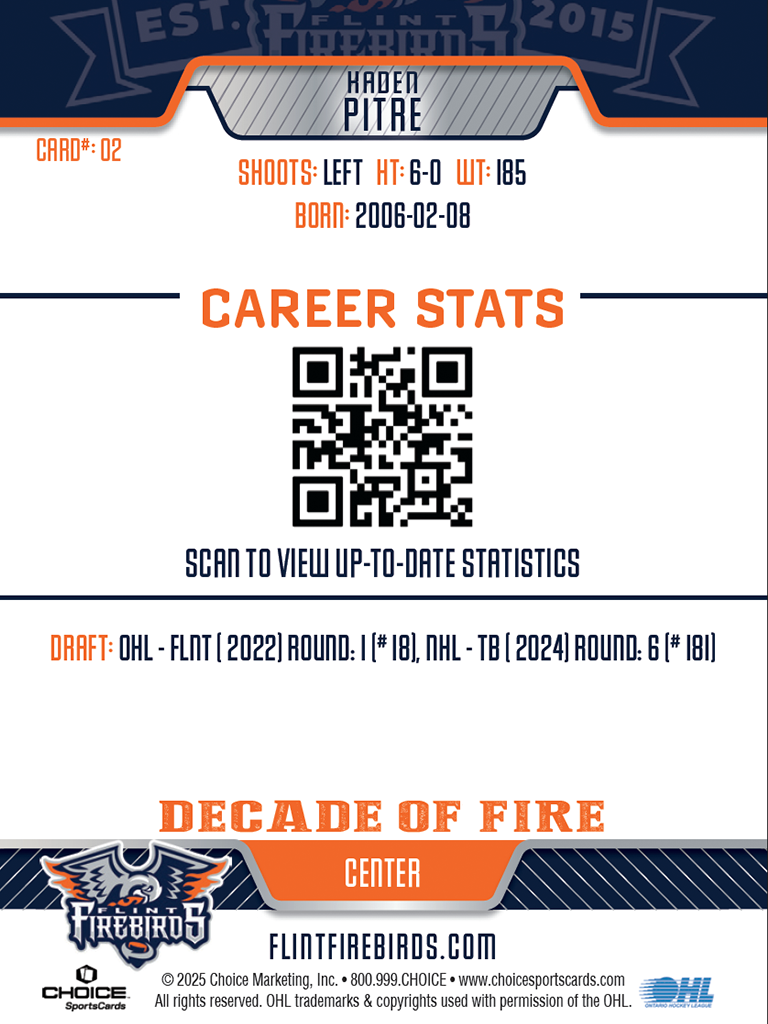 Decade Card K. Pitre #02