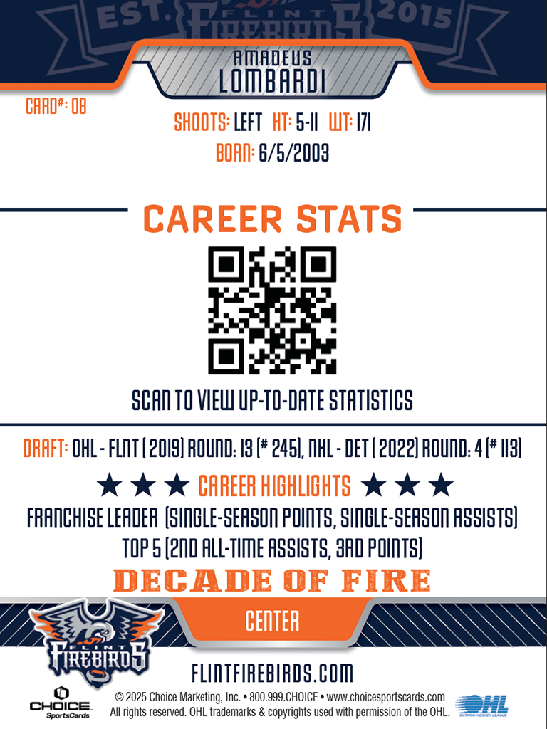 Decade Card A. Lombardi #08