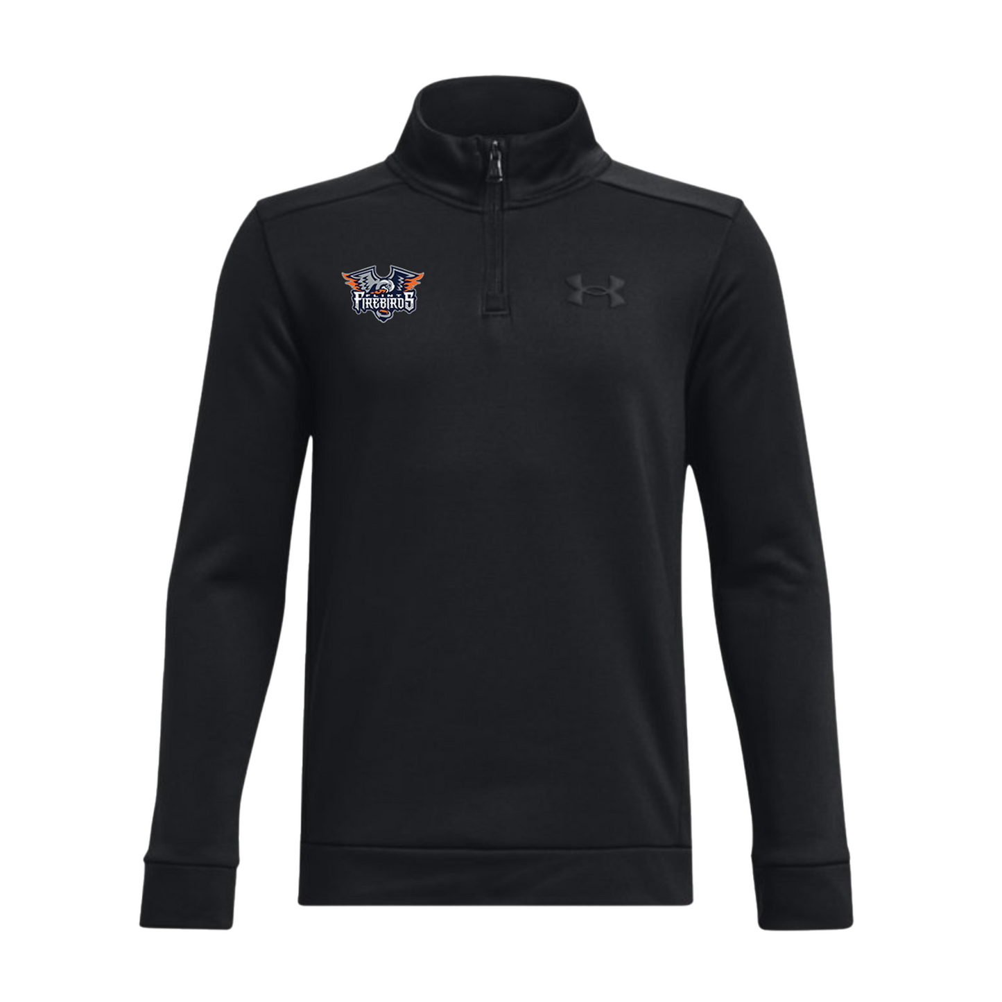 Kids Under Armour Fleece® ¼ Zip Black