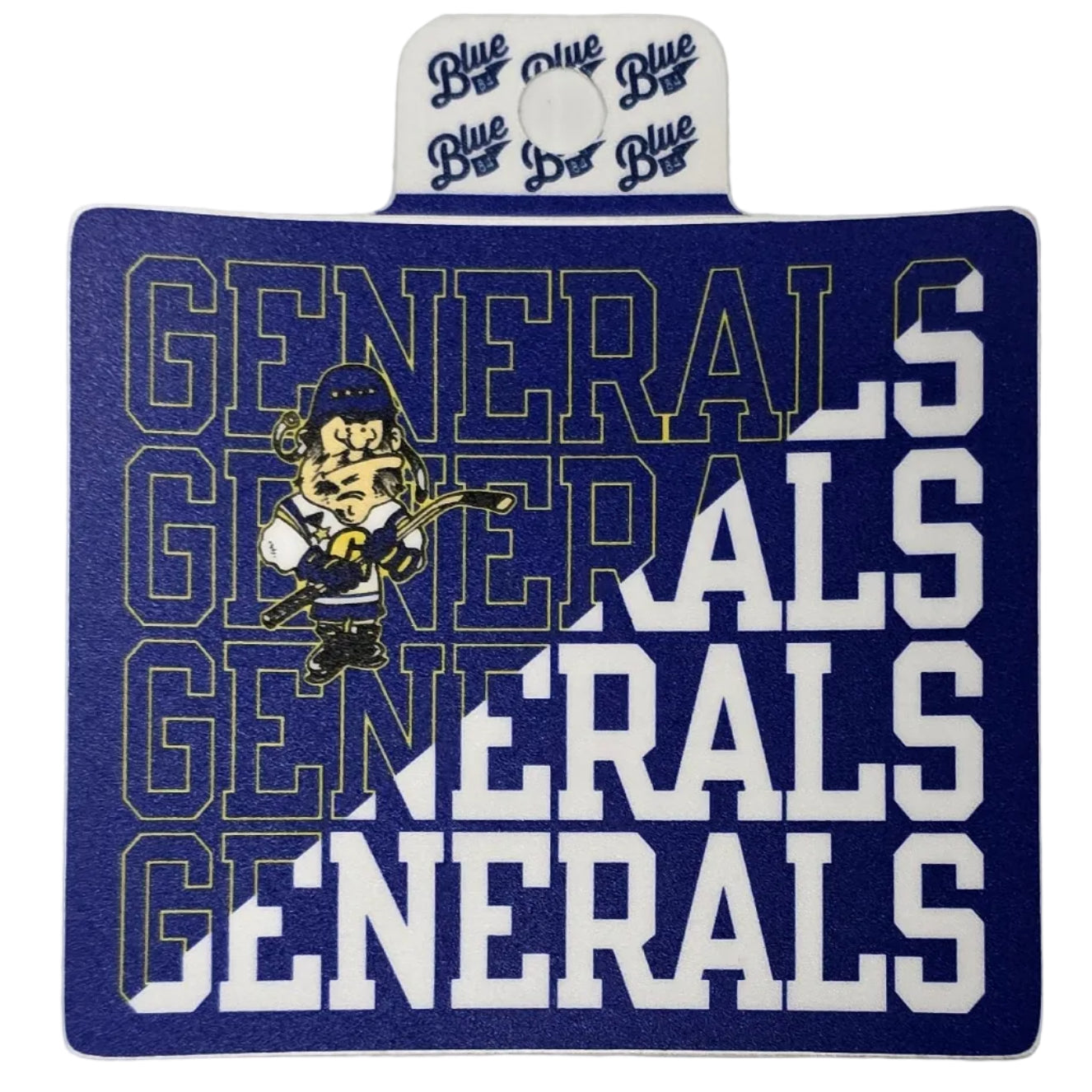 Generals Square Sticker