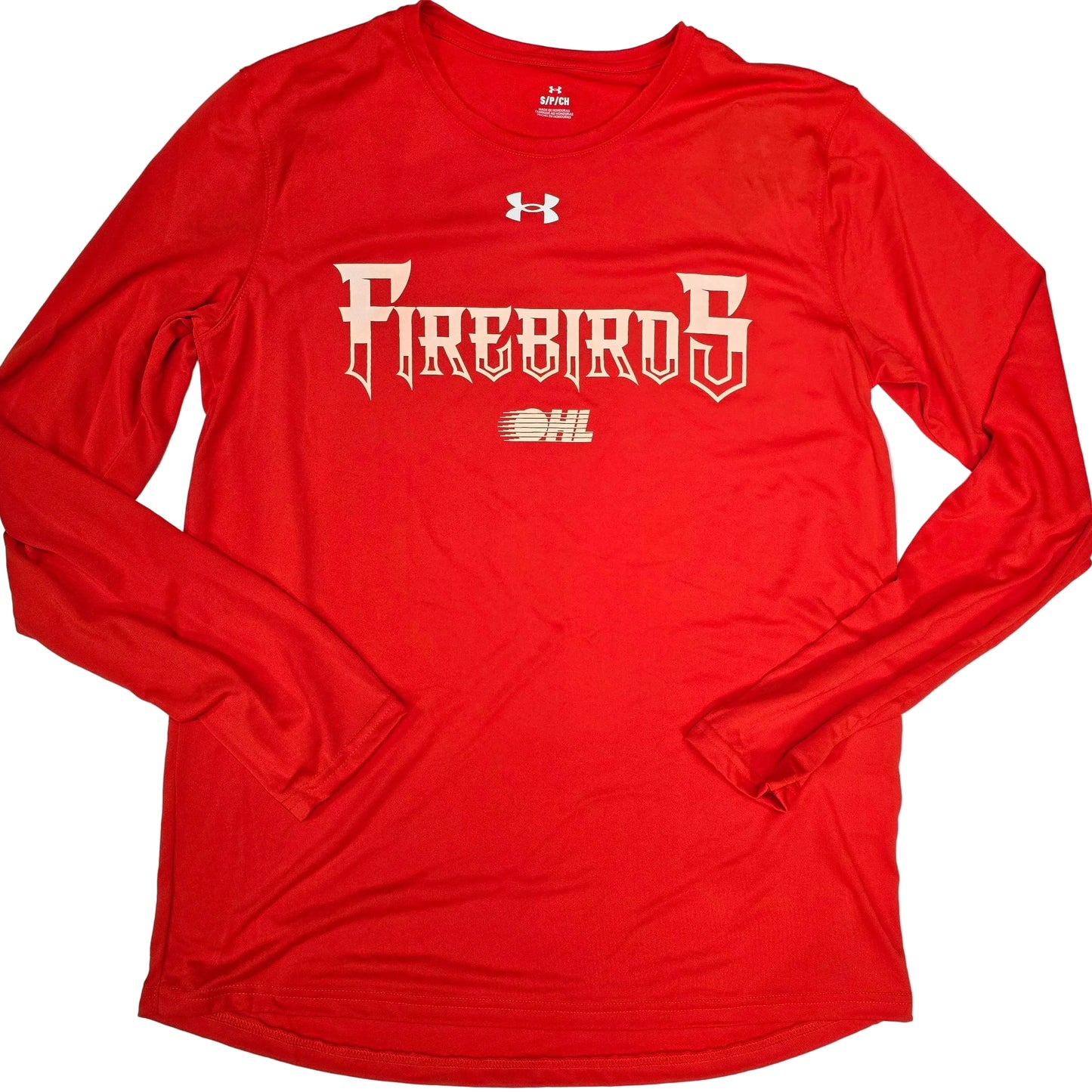 Orange UA Wordmark Long Sleeve
