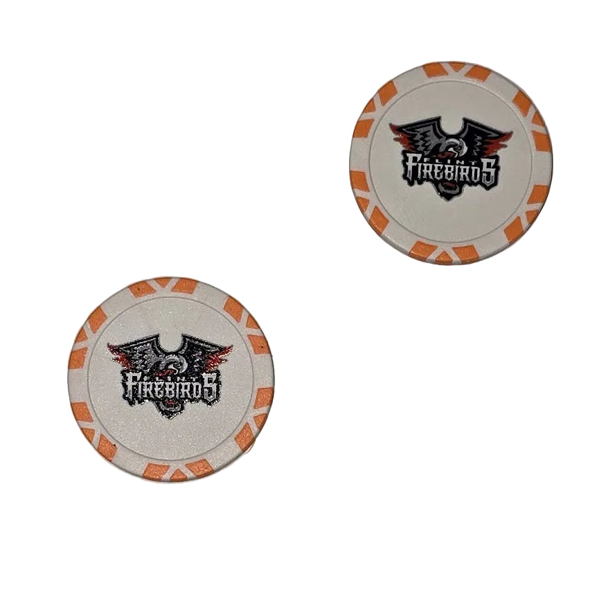 Small Firebirds Poker Chip