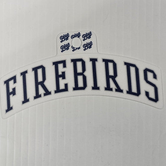 Firebirds White Arch Sticker