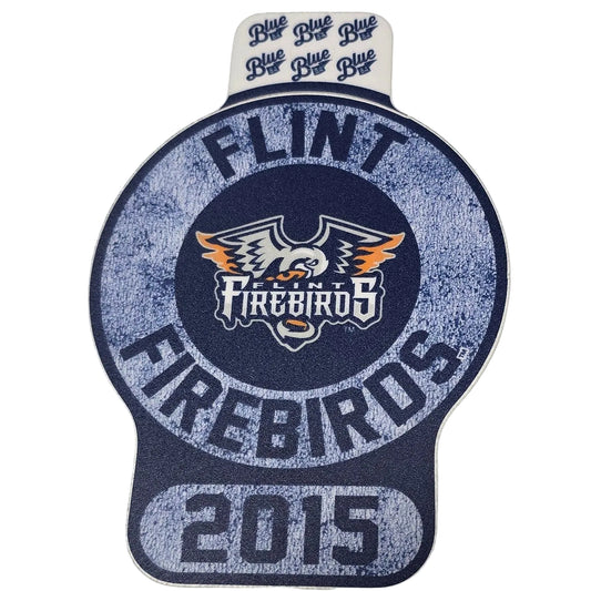 Navy Out Firebirds Circle Sticker