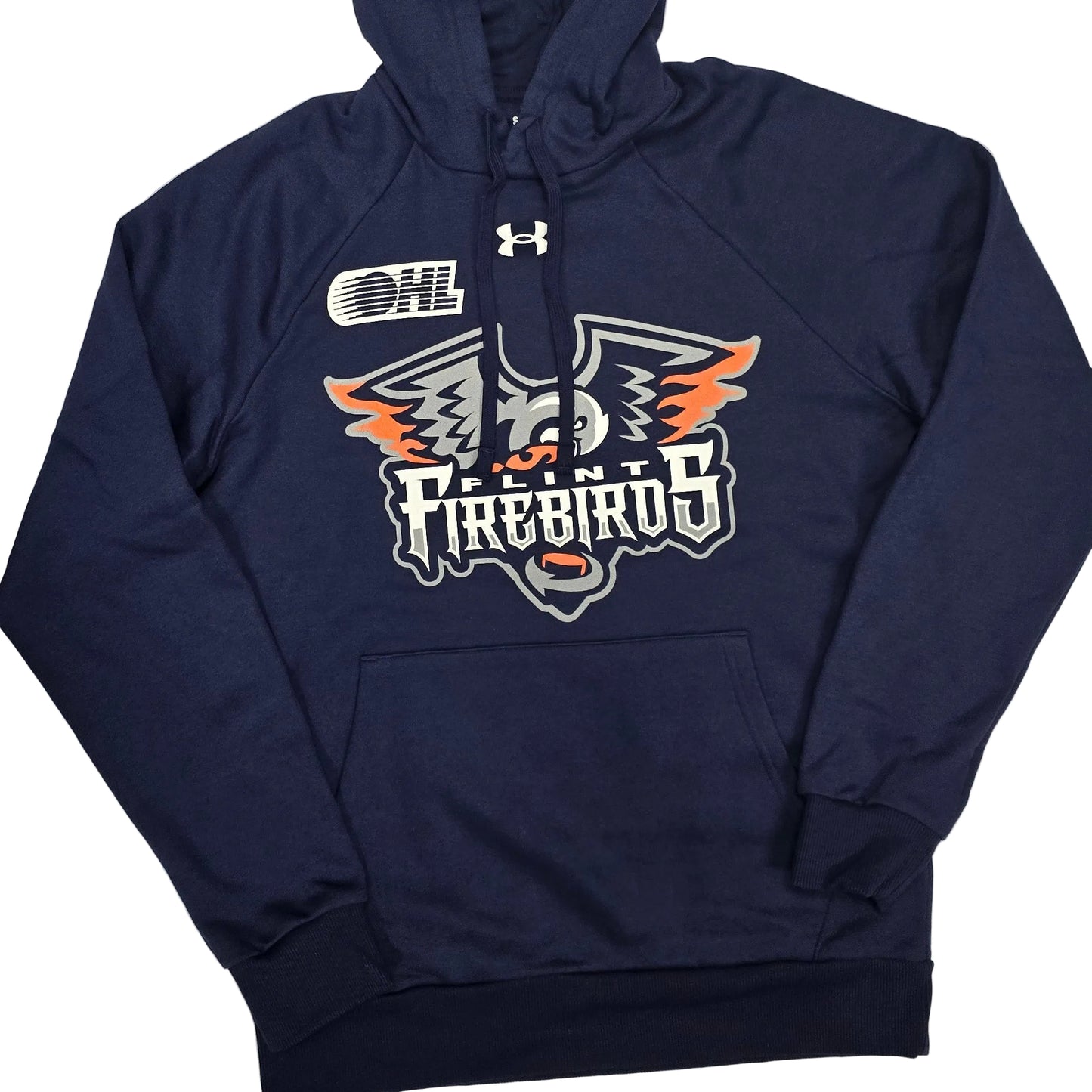 Navy UA Logo Hoodie