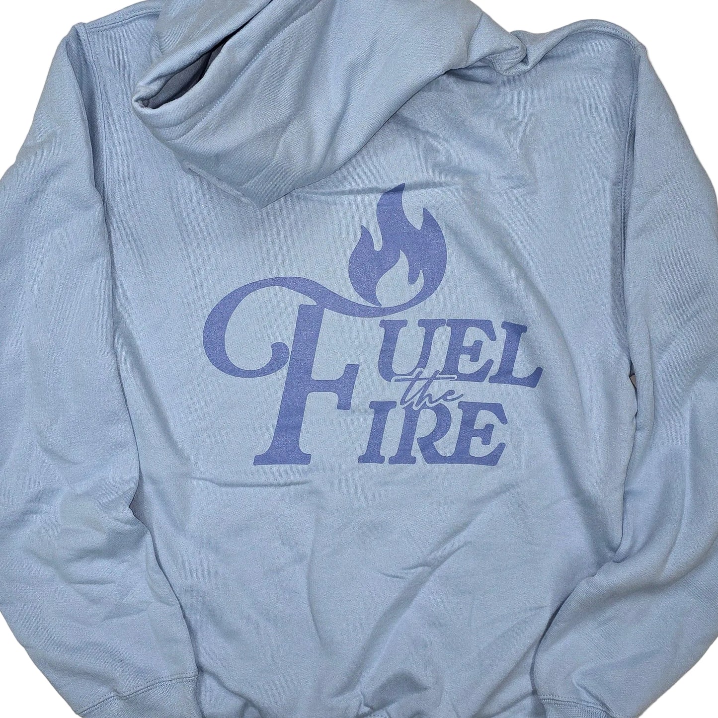 Light Blue Fuel the Fire Hoodie